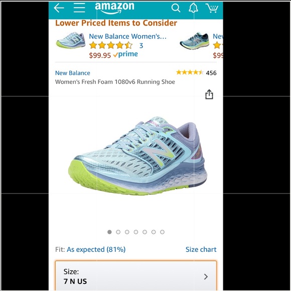 new balance 1080v6 schoenen
